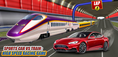 Train Racing 3d- Bus Vs Train