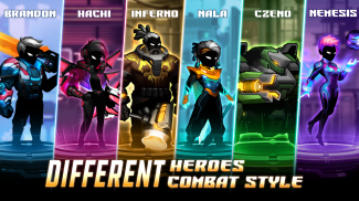 Cyber Fighter: Offline Game DB screenshot 1