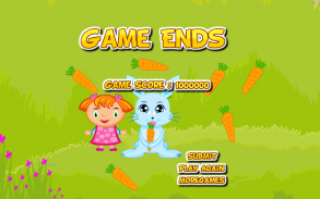 Kids Game-Crazy Bunny Veggie screenshot 2