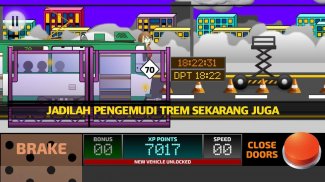 Tram Driver Simulator 2D - simulator trem screenshot 0