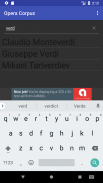 Opera Corpus screenshot 2