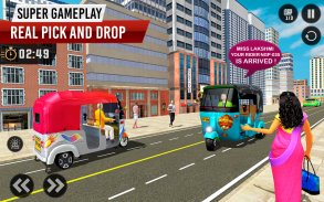 City Rickshaw Auto Driving 3D screenshot 7