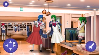 Bad Girl School Life Games 3d screenshot 2