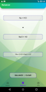 Chemical Reaction Balancer screenshot 1