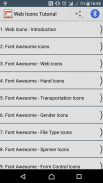 Learn Web Icons screenshot 0