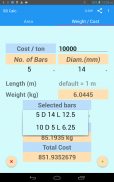 Steel Bars Calculator screenshot 16