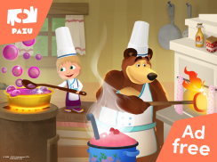 Masha and the Bear's クッキングゲーム screenshot 3