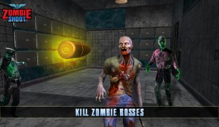 Real Zombie hunter: Zombie City Death Strike Shot screenshot 0