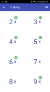 Multiplication Table. Axiom screenshot 2