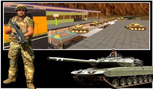 Military Tank Transport Train screenshot 2