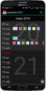 Calendario 2016 screenshot 0
