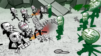 Zombie Meme Battle Simulator screenshot 1