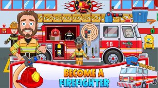 My Town : Fire station Rescue screenshot 5