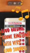 Extra Loud Ringtones For Phone screenshot 1