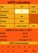 eGFR Calculator screenshot 7