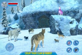 आर्कटिक भेड़िया सिम 3 डी screenshot 11