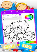 Coloring Rick And Morty Games screenshot 5