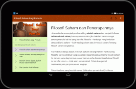 Filosofi Saham bagi Pemula screenshot 8