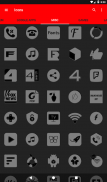 Grey and Black Icon Pack screenshot 12