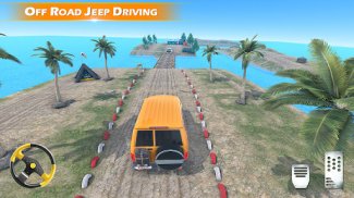Offroad Car Driving Jeep Games screenshot 2
