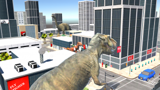 Dinosaur Simulator - City destroy screenshot 0