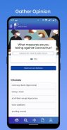 Create Polls, Petitions, Surveys & more - Pollin screenshot 1