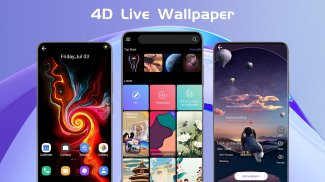 X Live Wallpaper - HD 3D/4D screenshot 0