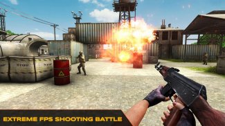 FPS shooting commando warfare: Secret mission game screenshot 4