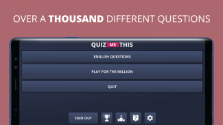 Quiz Me This - Millionaire Trivia screenshot 6