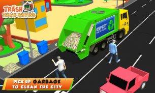 Urban Garbage Truck Driving - Waste Transporter screenshot 14