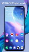 S7/S8/S9 Launcher for Galaxy S/A/J/C, S9 theme screenshot 2