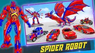 Spider Robot: Robot Car Games screenshot 5