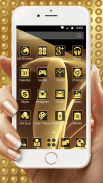 Luxury Gold Theme screenshot 2