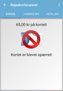 Rejsekortlæser screenshot 3