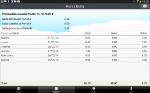 Horas Extra - Control Horario screenshot 8