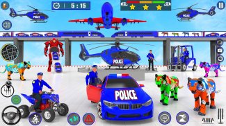 Police Robot Transports Truck screenshot 3