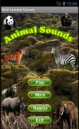 Wild Animals Sounds screenshot 0