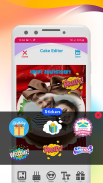 Name photo on Birthday Cake Maker screenshot 0