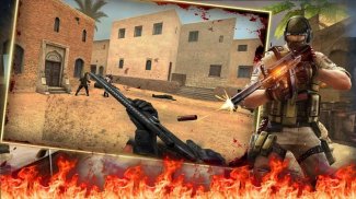 Crime Strike CS: ألعاب إطلاق نار 3D مكافح للإرهاب screenshot 8