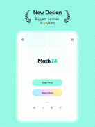 Math 24 - Mental Math Cards screenshot 1