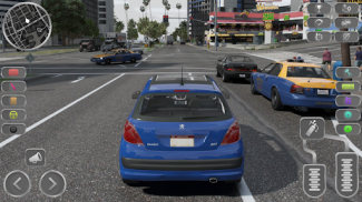 Peugeot 207: City Simulator screenshot 1