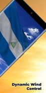 Nicaragua Flag Live Wallpaper screenshot 5