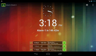 Alarm Clock 3 - Musik Wecker screenshot 0