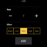 GymUp - workout notebook screenshot 8