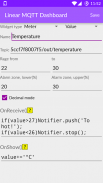 Linear MQTT Dashboard screenshot 7