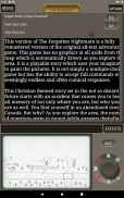 The Forgotten Nightmare Text Adventure Game screenshot 0