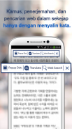 Kamus Popup-Terjemahkan, Web screenshot 3
