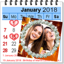 Calendar Photo Frame 2018