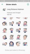 Official Hubman and Chubgirl Stickers for Whatsapp screenshot 0