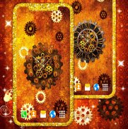 Steampunk Clock Wallpaper screenshot 3
